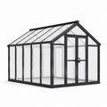 Serre en aluminium avec panneaux en polycarbonate 4mm