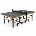 Table de ping-pong intérieux acier et bois noir